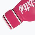 Mănuși de box Fairtex Microfiber pink/white 6