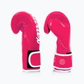 Mănuși de box Fairtex Microfiber pink/white 3