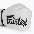Mănuși de box Fairtex Microfiber white 5