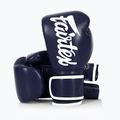 Mănuși de box Fairtex Microfiber Art Collections Blue Wave blue 4