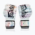 Mănuși de box Fairtex Microfiber Art Collections Painter white