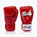 Mănuși de box Fairtex Super Sparring - Locked Thumb red