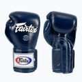 Mănuși de box Fairtex Super Sparring - Locked Thumb blue
