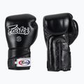 Fairtex Stylish Angular Sparring Mănuși de box - deget blocat negru