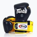 Mănuși de box Fairtex Heavy Hitter's Mexican Style blue/yellow 4