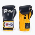 Mănuși de box Fairtex Heavy Hitter's Mexican Style blue/yellow