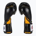 Mănuși de box Fairtex Heavy Hitter's Mexican Style black/yellow 4