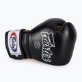 Mănuși de box Fairtex Heavy Hitter's Mexican Style black/yellow 5
