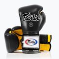 Mănuși de box Fairtex Heavy Hitter's Mexican Style black/yellow 4