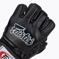 Mănuși MMA Fairtex "Open Thumb Loop" black 5