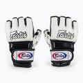 Fairtex Super Sparring mănuși de grappling alb/negru 2