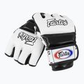 Fairtex Super Sparring mănuși de grappling alb/negru 4