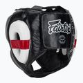 Cască de box Fairtex Super Sparring black/white 3