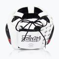 Cască de box Fairtex Super Sparring white/black 2
