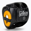 Cască de box Fairtex Diagonal Vision Sparring Headguard - Full Head Coverage black/yellow 3