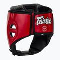 Cască de protecție Fairtex Muay Thai & Kickboxing Competition red 3