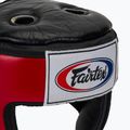 Cască de protecție Fairtex Muay Thai & Kickboxing Competition red 4