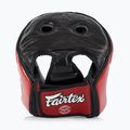 Cască de protecție Fairtex Muay Thai & Kickboxing Competition red 3