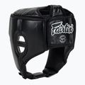 Cască de protecție Fairtex Muay Thai & Kickboxing Competition black 3