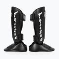 Fairtex Detașabil In-Step Shin Pads A.K.A. tibia protectori. "Twister" negru 3