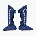 Fairtex Detachable In-Step Shin Pads A.K.A. protectori de tibie. "Twister" albastru 3