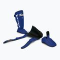 Fairtex Detachable In-Step Shin Pads A.K.A. protectori de tibie. "Twister" albastru 4