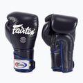 Fairtex Stylish Angular Sparring Mănuși de box - deget blocat albastru