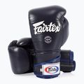 Fairtex Stylish Angular Sparring Mănuși de box - deget blocat albastru 4
