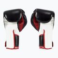 Fairtex Stylish Angular Sparring Mănuși de box - deget blocat negru / alb / roșu 2