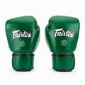 Mănuși de box Fairtex Real Leather Boxing green 2