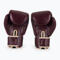 Mănuși de box Fairtex Real Leather Boxing maroon 3
