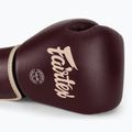 Mănuși de box Fairtex Real Leather Boxing maroon 5