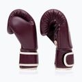 Mănuși de box Fairtex Real Leather Boxing maroon 3