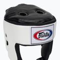 Cască de box Fairtex Muay Thai & Kickboxing Competition white 4