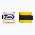 Fairtex Handwraps bandaje de box 300 cm galben