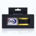 Fairtex Handwraps bandaje de box 300 cm galben 2