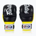 Mănuși Fairtex Super Sparring Grappling negru/galben