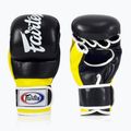 Mănuși Fairtex Super Sparring Grappling negru/galben 2