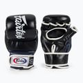 Mănuși Fairtex Super Sparring Grappling negru/albastru