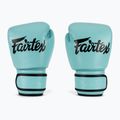 Mănuși de box Fairtex Genuine Leather Boxing blue 2