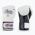 Mănuși de box Fairtex Heavy Hitter's Mexican Style white/blue