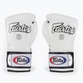Mănuși de box Fairtex Heavy Hitter's Mexican Style white/blue 2