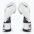 Mănuși de box Fairtex Heavy Hitter's Mexican Style white/blue 4