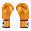 Mănuși de box Fairtex Deluxe Tight-Fit gold 4
