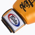 Mănuși de box Fairtex Deluxe Tight-Fit gold 6