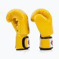 Mănuși de box Fairtex Deluxe Tight-Fit gold 3