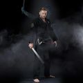 GI pentru jiu-jitsu brazilian Fairtex "Treeburam" black 10