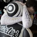 Rashguard longsleeve pentru bărbați Fairtex Hanuman Pro white 3