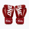 Mănuși de box Fairtex ONE X Fairtex Boxing red