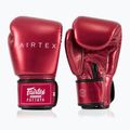 Mănuși de box Fairtex Metallic Boxing red